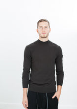 Load image into Gallery viewer, Merino Knit Turtleneck in Cavern
