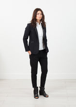 Load image into Gallery viewer, Shawl Collar Blazer in Black
