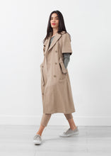 Load image into Gallery viewer, Rolled Sleeve Trenchcoat
