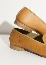 Load image into Gallery viewer, Leather Loafer in Lime
